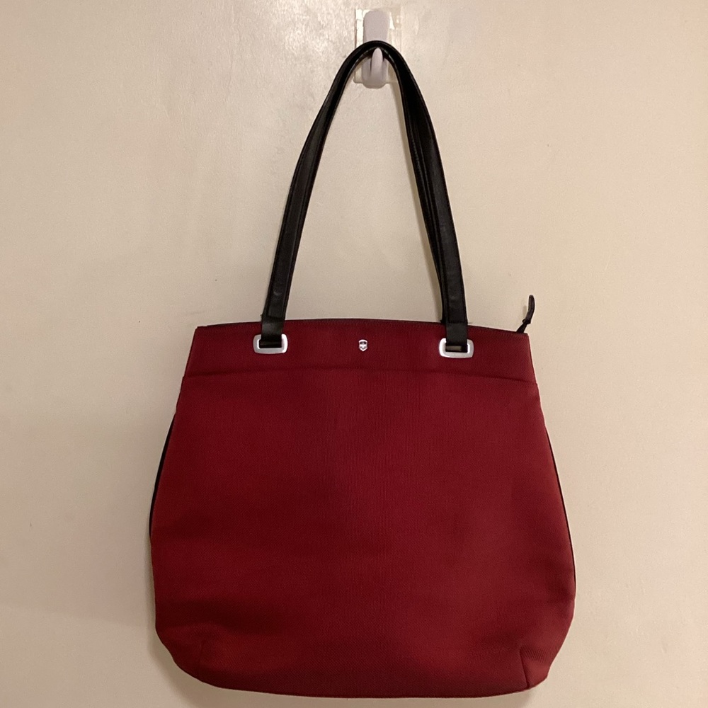 Victorinox Laptop Bag Black Large Handbag Tote Purse
